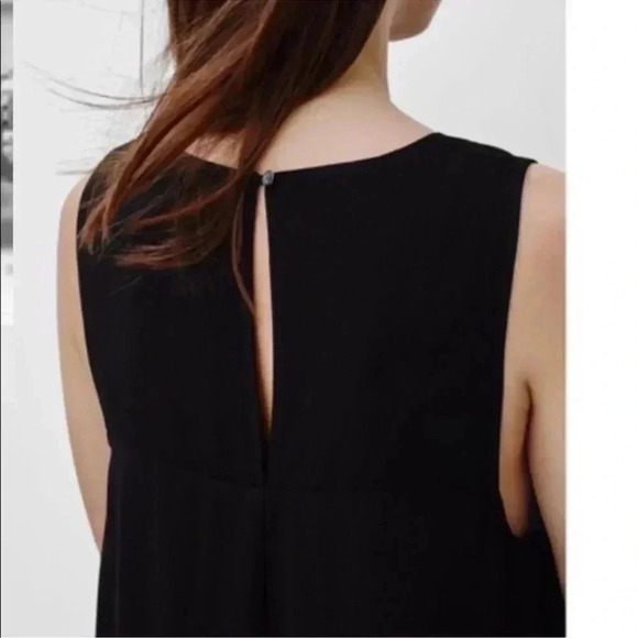 Wilfred Aritzia Sleeveless Pillet Midi Dress Made of Japanese Fabric Sz M - Picture 2 of 16